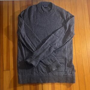 Patagonia Charcoal Crewneck Sweater